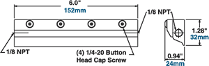 Air Stik Dimensions