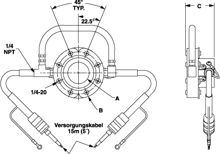 Super Ion Air Wipe Dimensions