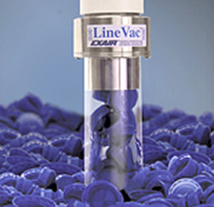 Threaded Line Vac attaches to PVC pipe