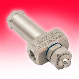No Drip Internal Mix Wide Angle Round Pattern Nozzles Model AW2040SS