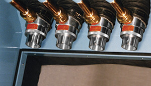 Adjustable Air Amplifiers verrohrt