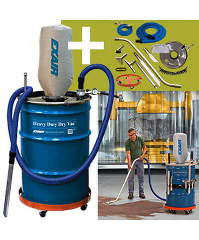 Deluxe Heavy Duty Dry Vac System