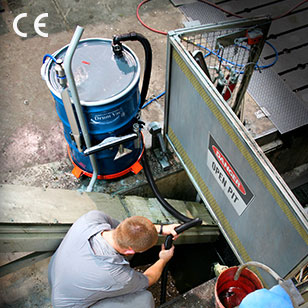 Fluessigkeitssauger-High-Lift-Reversible-Drum-Vac-Anwendungsbeispiel Flüssigkeitssauger High Lift Reversible Drum Vac™