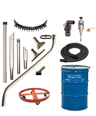 Premium High Lift Reversible Drum Vac System