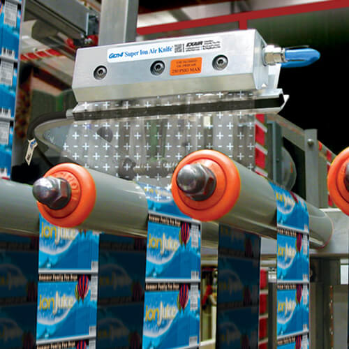 GEN4-siakpconveyor_500xsq Gen4 Super Ion Air Knife - Aufladung Rolle