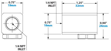 Exair HollowStream Cone Nozzles - Hohlkegelsprühdüsen