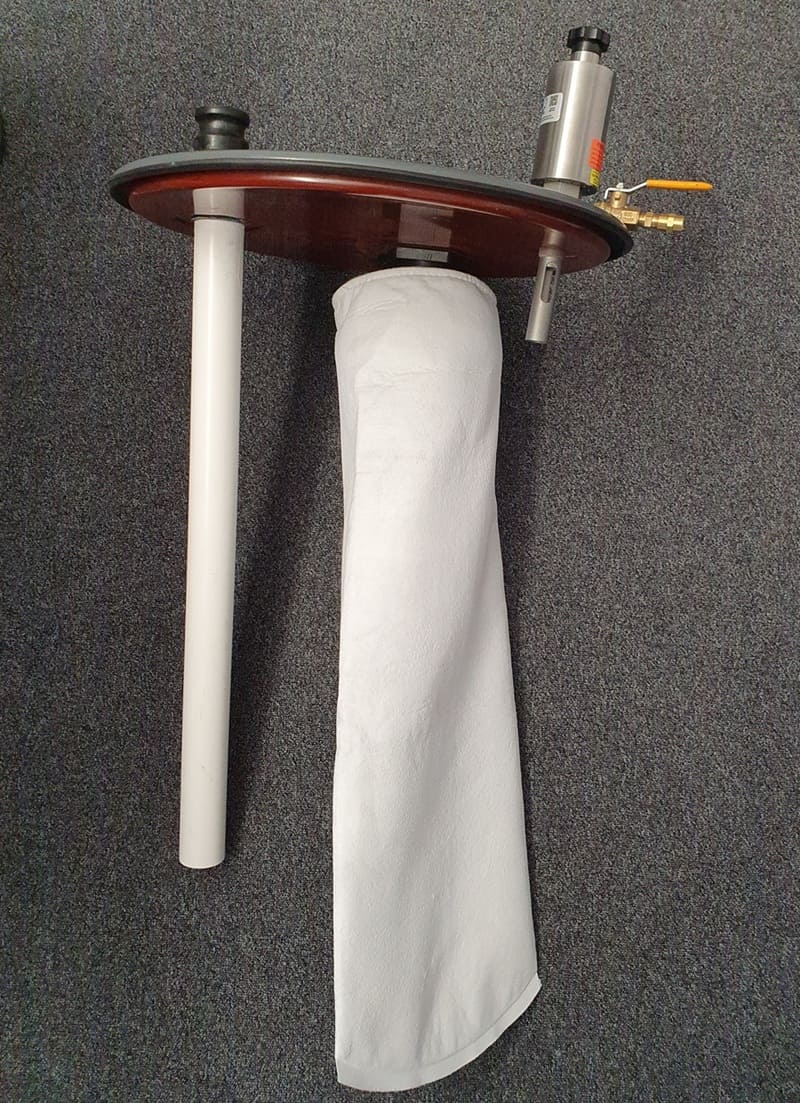 Chip Trapper Filterbeutel und Druckluftdüse