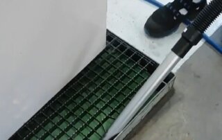 KSS-Absaugung an CNC-Maschine