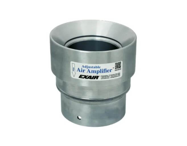 adjustable-air-amplifier-produktbild Adjustable Air Amplifier zum Kühlen, Trocknen, Abblasen und Absaugen in der Industrie