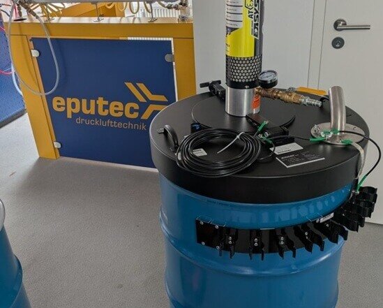 ATEX Fassauger von EPUTEC Drucklufttechnik